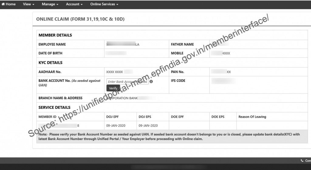 epf withdrawal