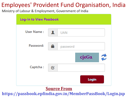 pf balance check with uan number